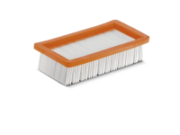 Flat pleated filter for vacuum cleaner for ash AD Kärcher