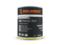 Bekament BK- Metal RAL 7038 Paint for metal - gloss 3 in 1 0.750 ml