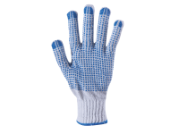 Knitted gloves with polymer drops 0106000499100 n.10 Quail