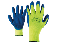 HV tricot gloves melted in latex L22130 n.10 Dipperice 2.0