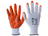 Polyester fused nitrile gloves N10500E n.10 Sparrow