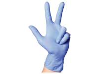 Nitrile gloves, powder-free disposable 04300009. M Semperguard