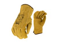 Yellow leather gloves - 0004-01/10 Pigeon