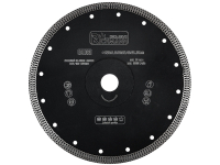 Diamond disc for ceramic w type 230x2,0х25,4/22,23mm  Segment height Richmann C4853