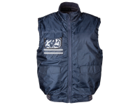 TRAX VEST Quilted vest, dark blue MX2625 -3XL