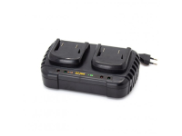 Procraft Charger for two 20V batteries (fast charging) 20/2