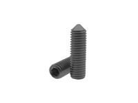 Set screw with internal hexagon, conical tip ISO4027, DIN914 Bl