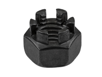 Hexagon slotted castle nuts DIN935 Zn