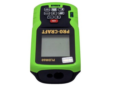 PLDM60 Laser tape measure, rechargable PROCRAFT