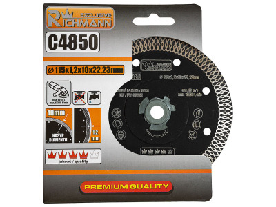 Diamond disc for ceramic w type 115x1,2mm exclusive Richmann C4850