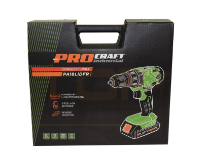 Cordless screwdriver Procraft PA18LiDFR