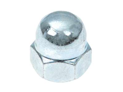 Hexagon domed cap nuts DIN1587 Zn