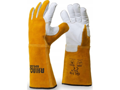 High Quality Calf Leather Welding Gloves, RR M Rhinoweld GL116-712-001-009