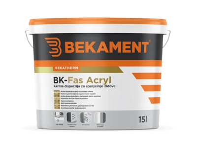 Bekament BK- Fas Acryl Акрилен фасаген за външни стени