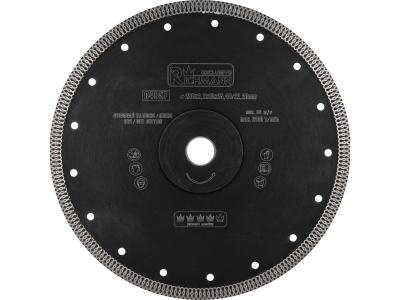 Диамантен диск за керамика 250x2,2х25,4/22,23mm  Segment height Richmann C4857
