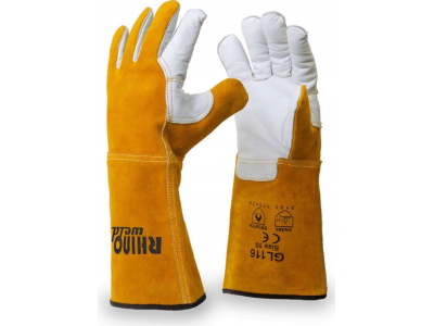 Заваръчни ръкавици от телешка кожа високо качество, р-р XL Rhinoweld GL116-712-001-011