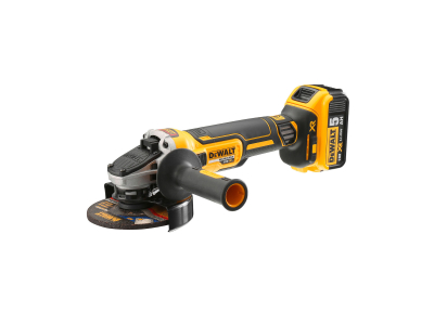 Ъглошлайф акумулаторен с батерия и зарядно Dewalt DCG405P2